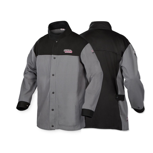 Lincoln Electric K4931-XL XVI Series Industrial FR Welding Jacket, XL - Picture 1 of 5